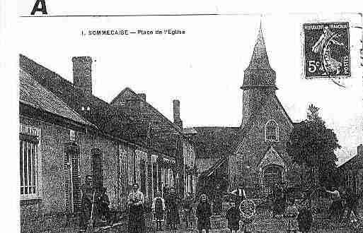 Ville de SOMMECAISE Carte postale ancienne