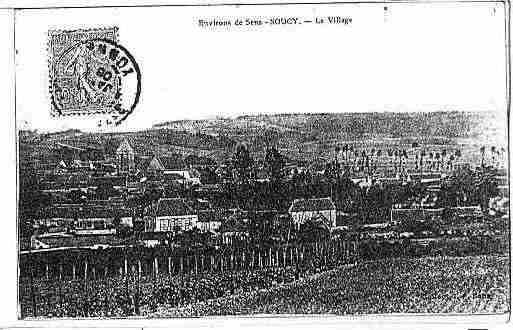 Ville de SOUCY Carte postale ancienne