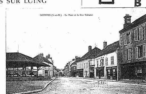 Ville de SOUPPESSURLOING Carte postale ancienne