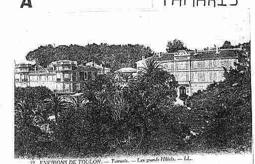 Ville de TAMARIS Carte postale ancienne