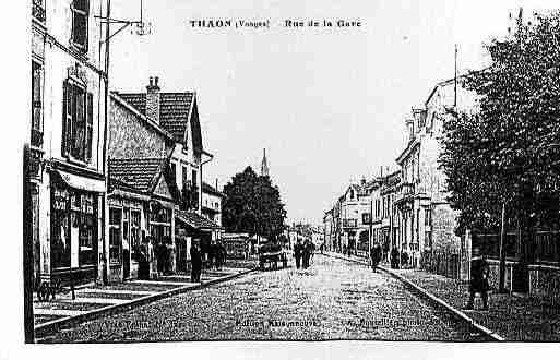 Ville de THAONLESVOSGES Carte postale ancienne