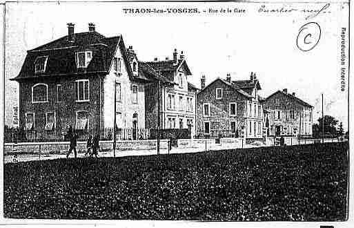 Ville de THAONLESVOSGES Carte postale ancienne