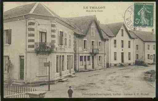 Ville de THILLOT(LE) Carte postale ancienne