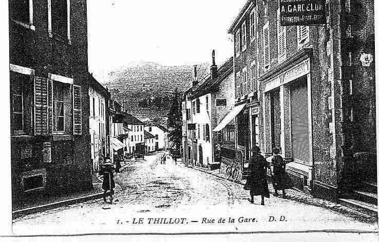 Ville de THILLOT(LE) Carte postale ancienne