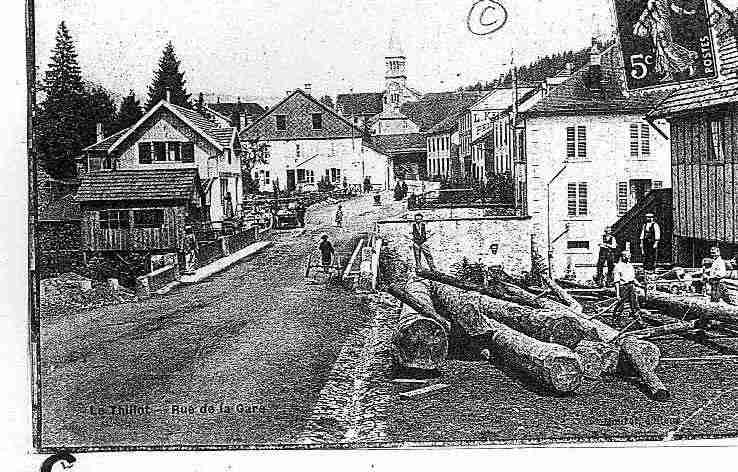 Ville de THILLOT(LE) Carte postale ancienne