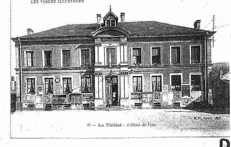 Ville de THILLOT(LE) Carte postale ancienne