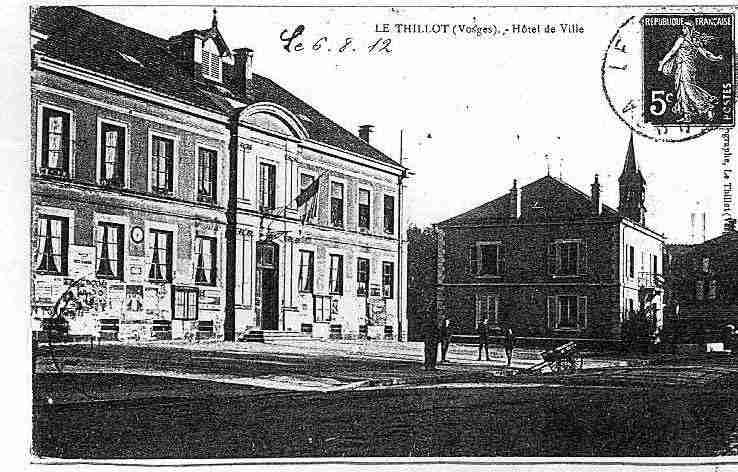 Ville de THILLOT(LE) Carte postale ancienne