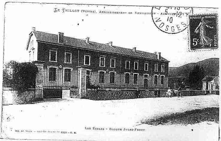 Ville de THILLOT(LE) Carte postale ancienne