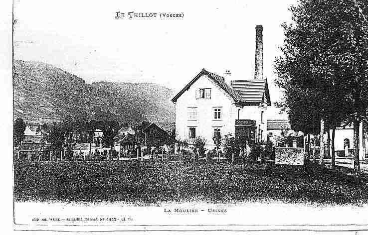 Ville de THILLOT(LE) Carte postale ancienne