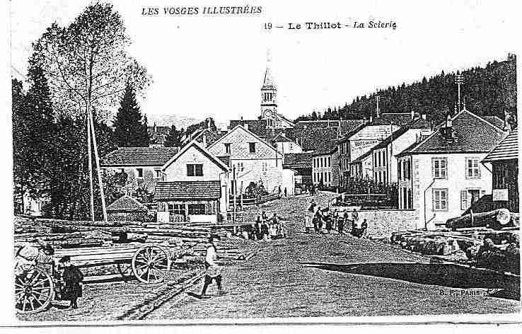 Ville de THILLOT(LE) Carte postale ancienne