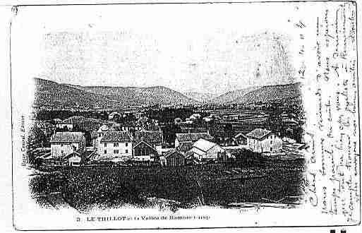 Ville de THILLOT(LE) Carte postale ancienne