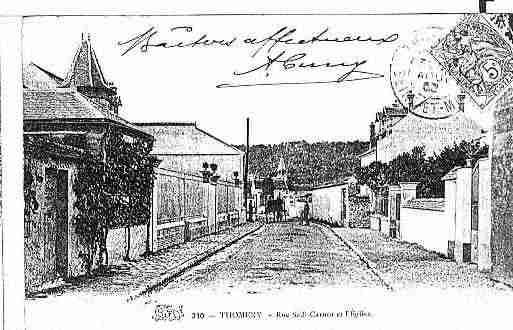 Ville de THOMERY Carte postale ancienne