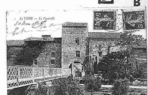 Ville de THOR(LE) Carte postale ancienne