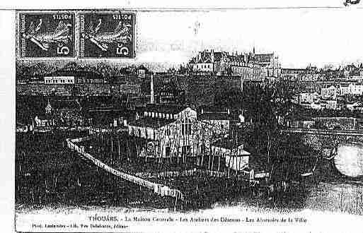 Ville de THOUARS Carte postale ancienne