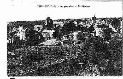 Ville de THOUARS Carte postale ancienne