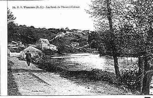 Ville de THOUARS Carte postale ancienne