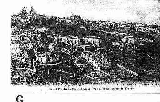 Ville de THOUARS Carte postale ancienne