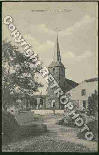 Ville de THUILLIERES(LES) Carte postale ancienne