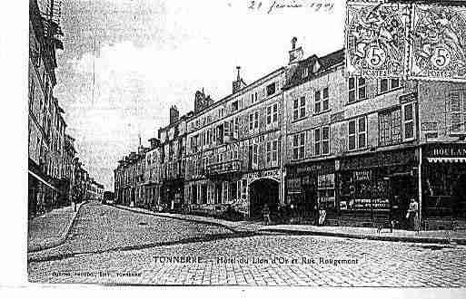 Ville de TONNERRE Carte postale ancienne