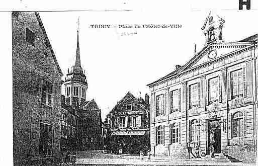 Ville de TOUCY Carte postale ancienne