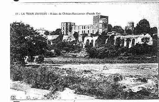 Ville de TOURD\'AIGUES(LA) Carte postale ancienne