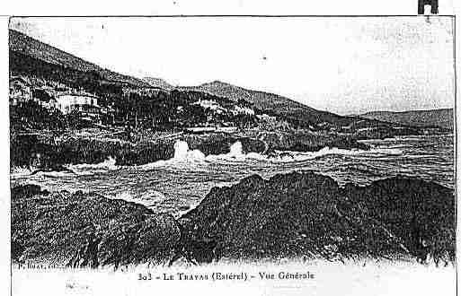 Ville de TRAYAS(LE) Carte postale ancienne