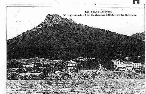 Ville de TRAYAS(LE) Carte postale ancienne