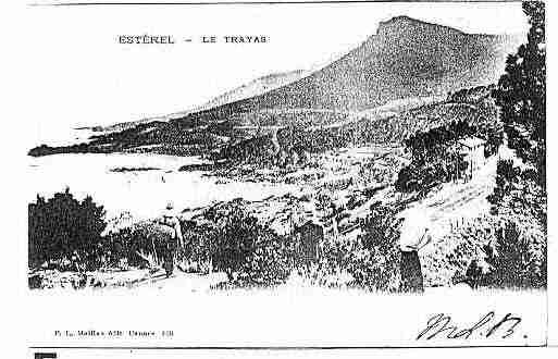 Ville de TRAYAS(LE) Carte postale ancienne