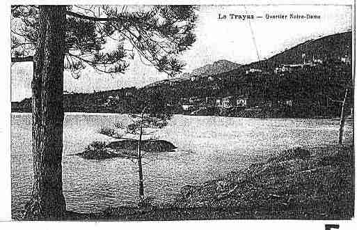 Ville de TRAYAS(LE) Carte postale ancienne