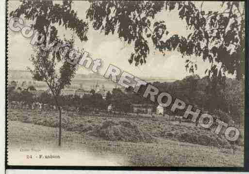 Ville de UBEXY Carte postale ancienne