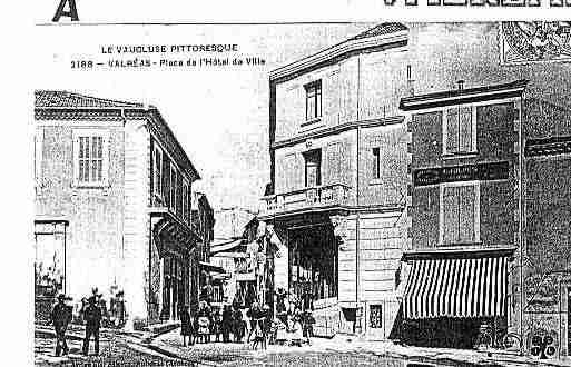 Ville de VALREAS Carte postale ancienne