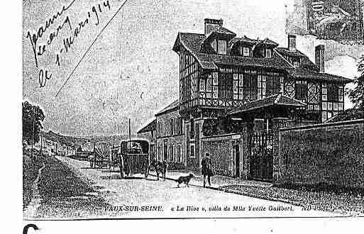 Ville de VAUXSURSEINE Carte postale ancienne