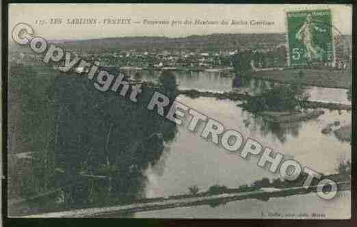 Ville de VENEUXLESSABLONS Carte postale ancienne