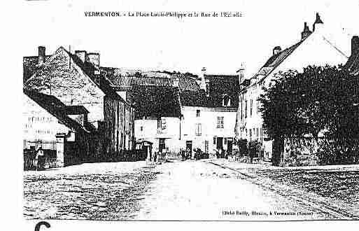 Ville de VERMENTON Carte postale ancienne