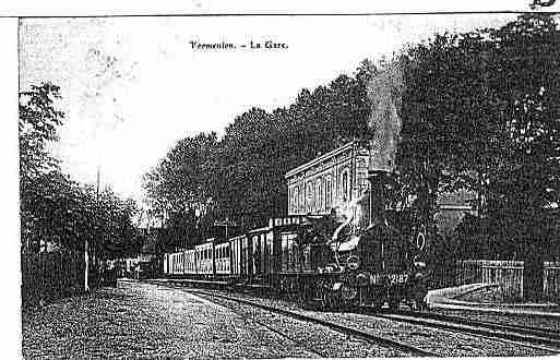 Ville de VERMENTON Carte postale ancienne