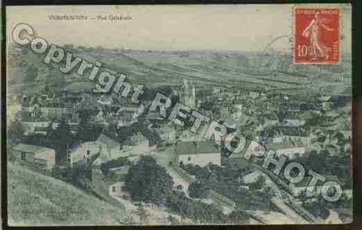 Ville de VERMENTON Carte postale ancienne