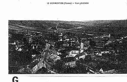 Ville de VERMENTON Carte postale ancienne