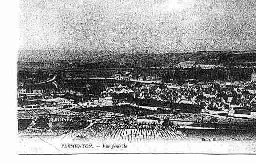 Ville de VERMENTON Carte postale ancienne