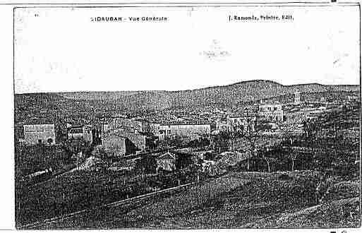 Ville de VIDAUBAN Carte postale ancienne