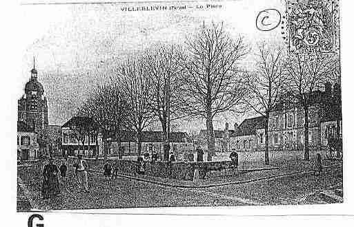 Ville de VILLEBLEVIN Carte postale ancienne