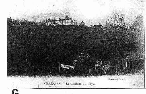 Ville de VILLECIEN Carte postale ancienne