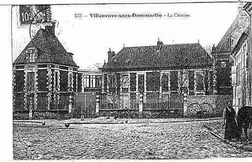 Ville de VILLENEUVESOUSDAMMARTIN Carte postale ancienne