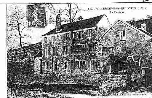 Ville de VILLENEUVESURBELLOT Carte postale ancienne