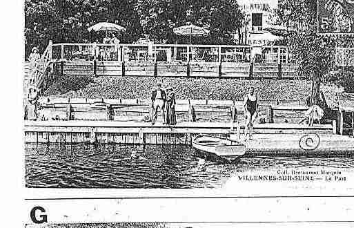 Ville de VILLENNESSURSEINE Carte postale ancienne