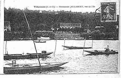 Ville de VILLENNESSURSEINE Carte postale ancienne