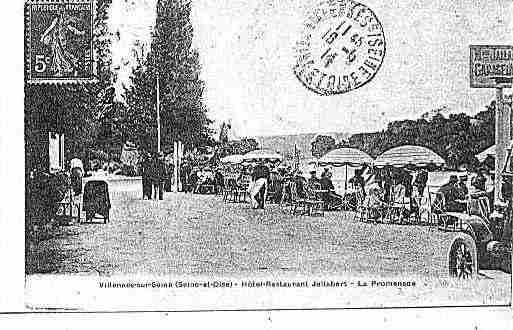 Ville de VILLENNESSURSEINE Carte postale ancienne