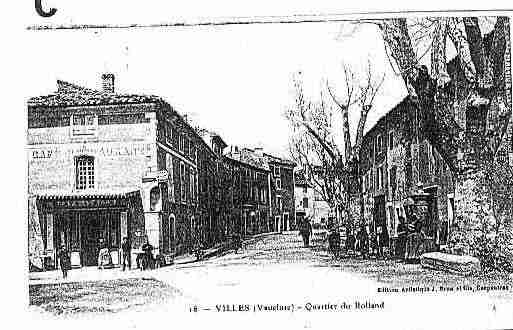 Ville de VILLESSURAUZON Carte postale ancienne