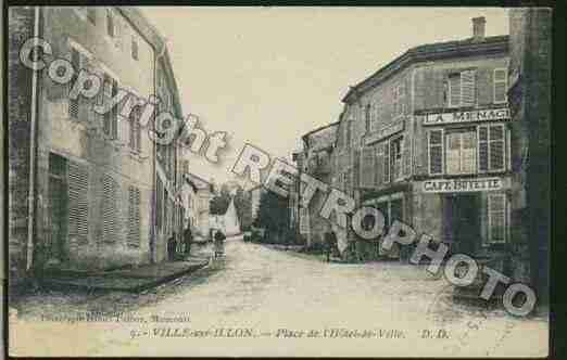 Ville de VILLESURILLON Carte postale ancienne