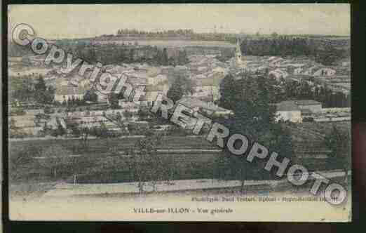 Ville de VILLESURILLON Carte postale ancienne