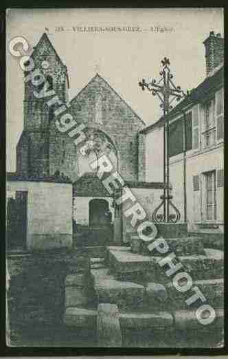 Ville de VILLIERSSOUSGREZ Carte postale ancienne